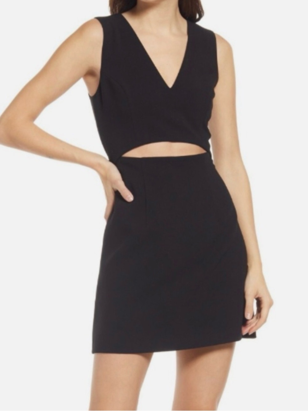 French Connection Cutout Mini Dress